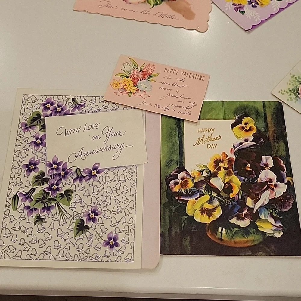 Vintage Hallmark Used Greeting Card Bundle